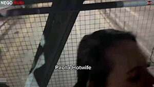 Huge Black Cock Ruins Hotwife Paolla in Total Cuckold Humiliation!