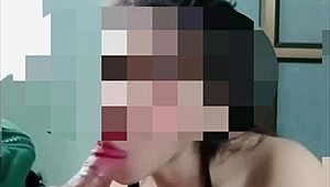 หลุดน้องนิว thai schoolgirl sucks cock swallows cum pov