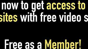 Jelena jensen strokes her huge natural tits and big clit before deepthroat cumshot