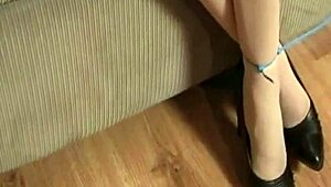 Fetish54 ties up after spotting taboo porn stash