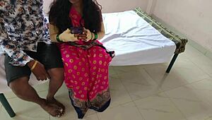 He lays the sexy maid on the cot for intense cowgirl riding orgasm