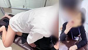 Feisty Inexperienced OL Creampie Sex Practice at Office Lunch