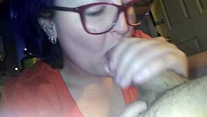 Redhead Slut Deepthroats Monster Cock Before Rough Anal and Facial