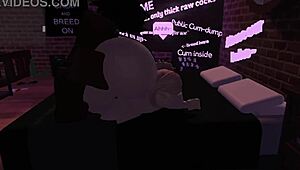 Roblox Prostitute's Big Ass Black Cock Temptation