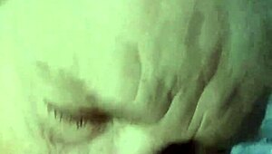 Hot Milf Kneels Sucking Massive Monster Big Cock Deeply and Hungrily