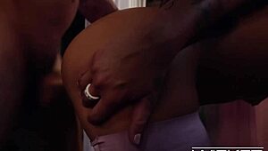 Hot Inked Brunette In Lingerie Begs For Fast Bent Over Doggystyle Pounding