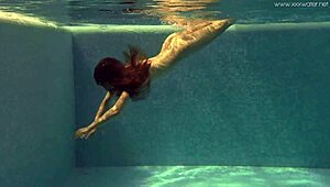 Irina Russaka's Underwater Russian Teen Exposure