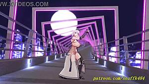 heart races with novr mmd noel dance 3d hololive hentai emotional thrill overload