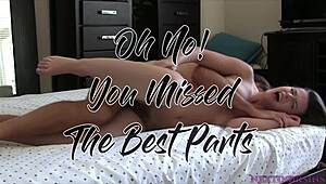 dharmas sneaky plan unfolds with juicy tits and tight pussy riding bare