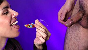 huge cocks blast cum facials swallows in romantic cumpilation fetish