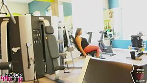 Sofia Rose Eyes Rome Major Gym Tease Turns Wild