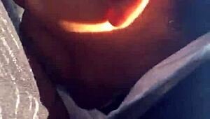 hot latina babe drops to knees and swallows thick cum load down her throat