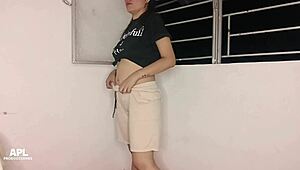 Homemade footage of new horny puta getting fucked hard in first steamy part