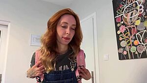 Double booking turns into wild penetration and creampie fuck