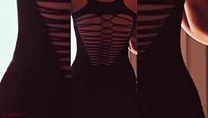 passionate french couple dances then fucks doggystyle anal