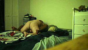 Homemade Ebony Girlfriend Bent Over Bedroom Doggystyle Pounding