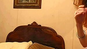 wife rides my cock teasing with tits then slaps it 😈🤤