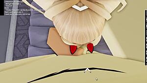 Cheating Slut Begs for Friend's Cock While Boyfriend's Away Submissive Rail