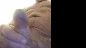 that old man stays shaved smooth and always seems so eager