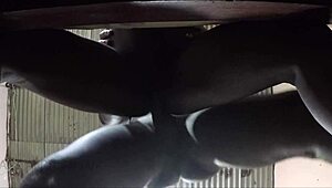 Hubby ripped my lingerie and filled ebony pussy with milk full vid 🔥💦