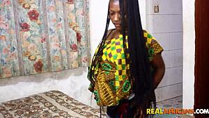 hey, that curvy ebony babe's wet pussy gets smashed so good