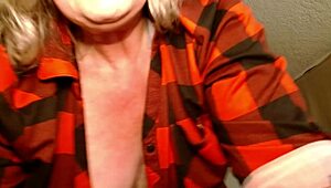 hey jay, wake up on your birthday... time for this hairy mature to ride your big black cock with verbal humiliation