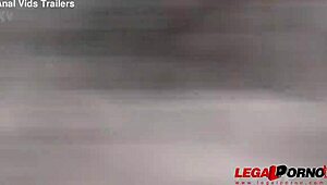 Angel Piaff and Nikky Dream Take Double Anal Onslaught from Two Monster Cocks!