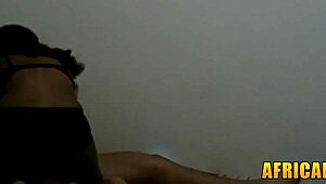 Sexy Big Ass Ebony Teen 18+ Loves Rough Anal and Perfect POV Blowjob!