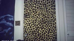 Skinny glasses model rips clothes for first-time missionary fuck against pornstar in backstage intergender sex match?