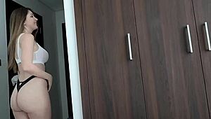 stepmom's taboo pov request turns into bent over doggystyle cumshot on her juicy ass?