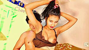 sistya's desi couple shares intimate homemade moments