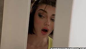 shroom caught jerking huge bbc handjob interracial uncle style