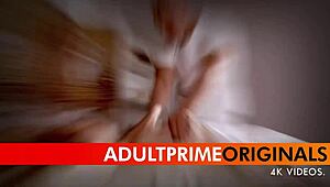 athletic babe gives steamy fitness lesson with deep bends and licks