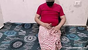 Real Married Indian Muslim Couple Quickie Features Rough Shaved Pussy Oral Licking Husband Wife Fucking