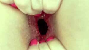 god i love watching this black dude gape that big tits blonde babe's holes with his monster cock