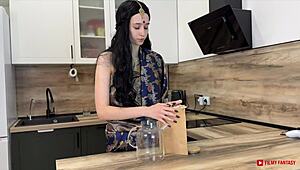 hindi girl unleashes wild pissing fantasy in netflix-style indian arab pakistani porn series