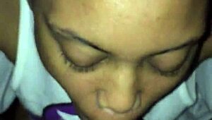 Bold Ex-Girlfriend Delivers Sloppy Milf Blowjob to Black Friend