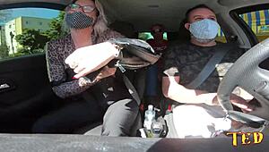 KATHARINE MADRID RIDES TONY TIGRAO IN CAR FOR TED 28!