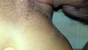 Venezuelan Hottie Bends for Brutal Anal Pounding Handjob Tease