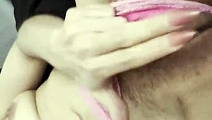 Rossmexicnaa Fingers Beautiful Mexican Ass During Rainy Masturbation