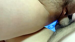 lucky plumber anh fixes pipes with hot vietnamese babe's wet help!