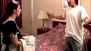 tracy and samara mae get belt spanked hard by hotel staff