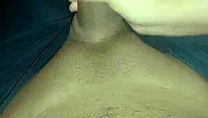 this babe jerks huge cock pov until massive cumshot explosion