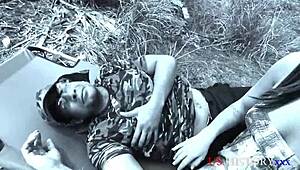 my vietnamese beauty deepthroats monster cock outdoor