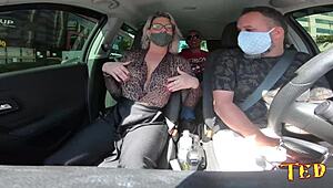 KATHARINE MADRID RIDES TONY TIGRAO IN CAR FOR TED 28!