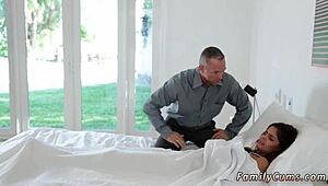 Hot Teen Huge Tits HD Stepgrandpa Rough Taboo Play