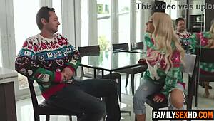 Stepdad's Secret Lust Ignites Forbidden Sex with Stepdaughter Behind Stepmom