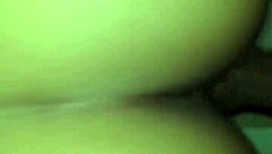 Venezuelan Hottie Bends for Brutal Anal Pounding Handjob Tease