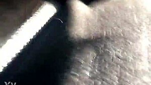 hot latina babe drops to knees and swallows thick cum load down her throat