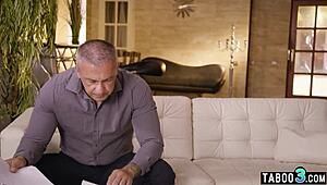 Naughty Latina Linda Baker Moans on Lover's Monster Dick Anal!